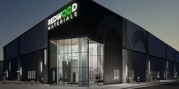 Redwood Materials 750x375 - Redwood Materials Secures Long-Term Deal to Supply Recycled Components to Toyota's $13.9 Billion EV Battery Plant