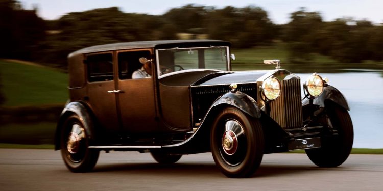 1929 rolls royce phantom ii ev conversion by electrogenic. photo credit finn beales 1 1 750x375 - Electrogenic Unveils Remarkable EV Conversion: 1929 Rolls-Royce Phantom II Transformed into Electric Marvel