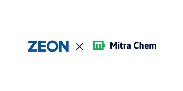 zeon mitra chem min - Japanese Chemical Manufacturer Zeon Invests in US Startup Mitra Chem's LFP Battery Cathode Materials Development
