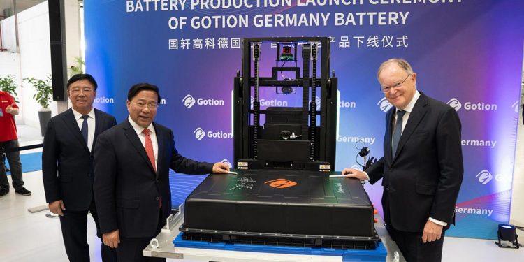 Gotion Germany 750x375 - Gotion High-tech's First European Battery Plant in Germany Begins Production