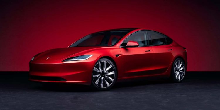 updated tesla model 3 front three quarters 1 750x375 - Tesla Considers Monetizing Heated Seats and Windshield Wipers in New Model 3
