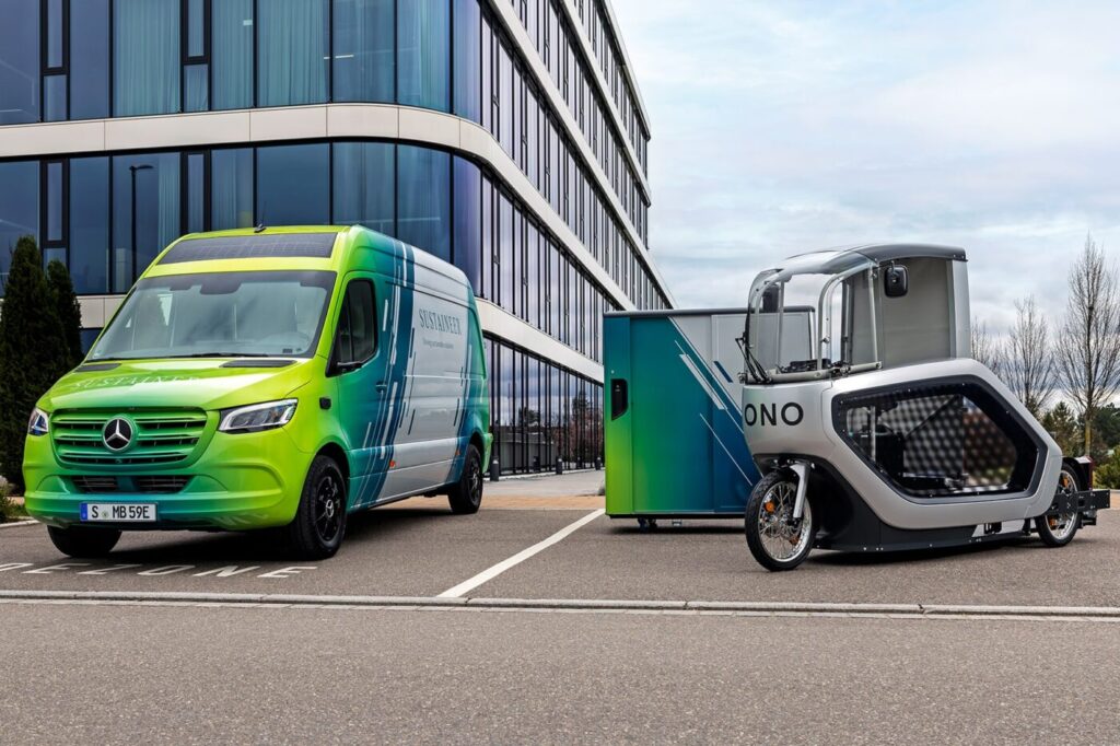 Mercedes Benz Vans And Onomotion Collaborate On Last Mile Delivery