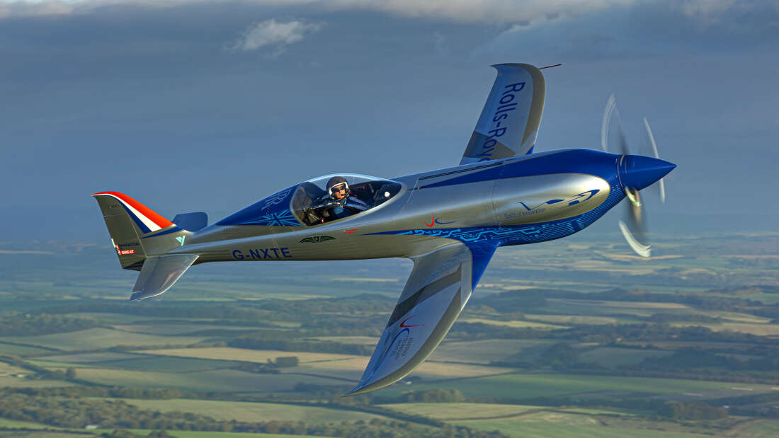 Spirit of Innovation - "Spirit of Innovation" Plane From Rolls Royce Becomes Fastest All-Electric Vehicle