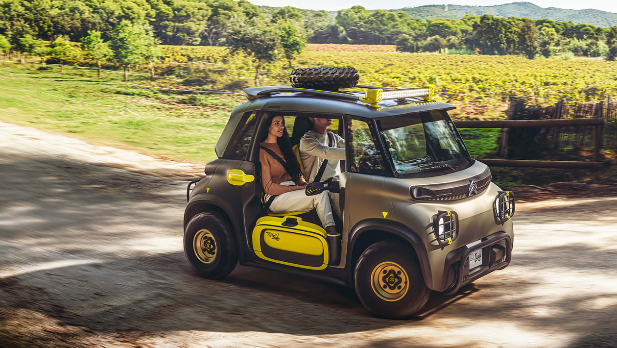 Citroen My Ami Buggy Concept - Citroen releases My Ami Buggy Concept, a tiny electric car with off-road capabilities
