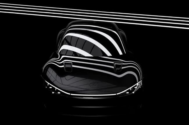 Mercedes Benz Vision EQXX Concept Teaser 2 - Mercedes-Benz Vision EQXX Ready to Make Debut Next Month