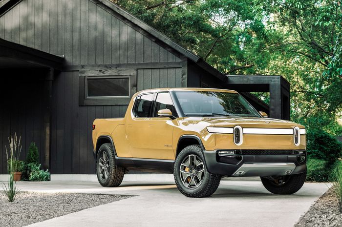 Rivian RT 1 - Rivian has now produced just over 1,000 electric vehicles by 2021, mainly R1T electric pickup truck