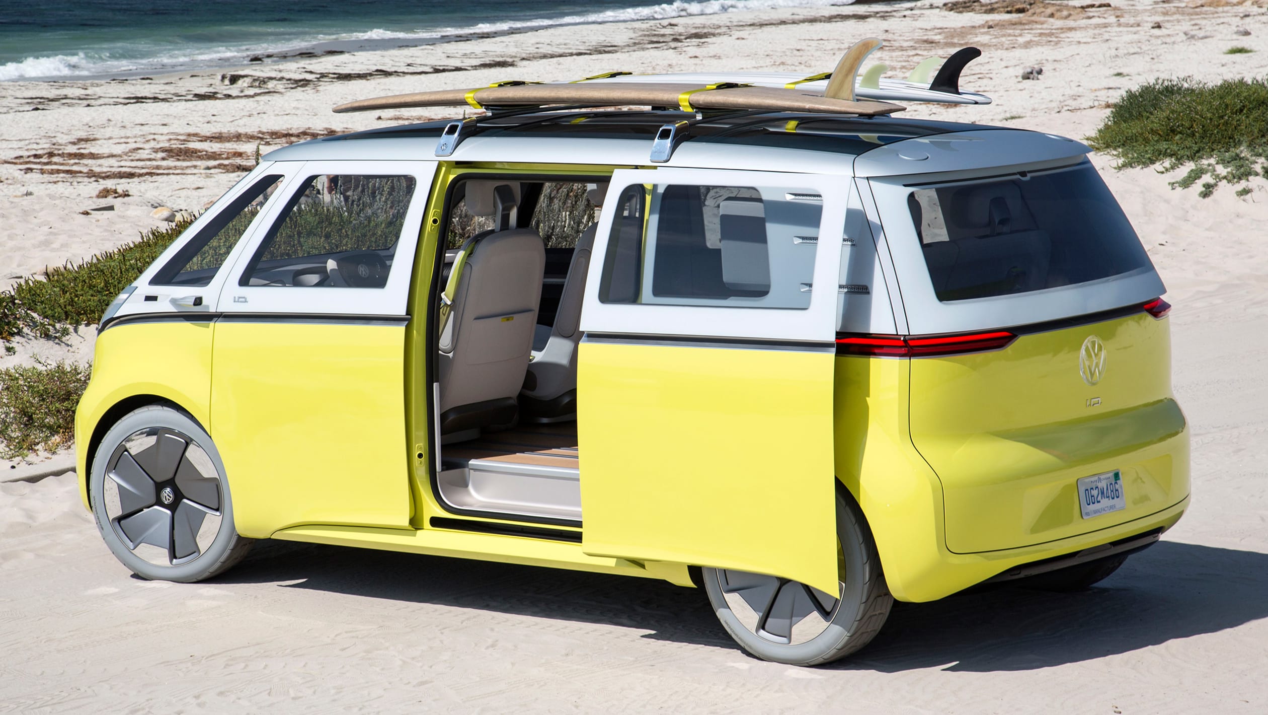 Volkswagen I.D. Buzz Microbus Concept 15 - Volkswagen ID. California Campervan Photos Gallery