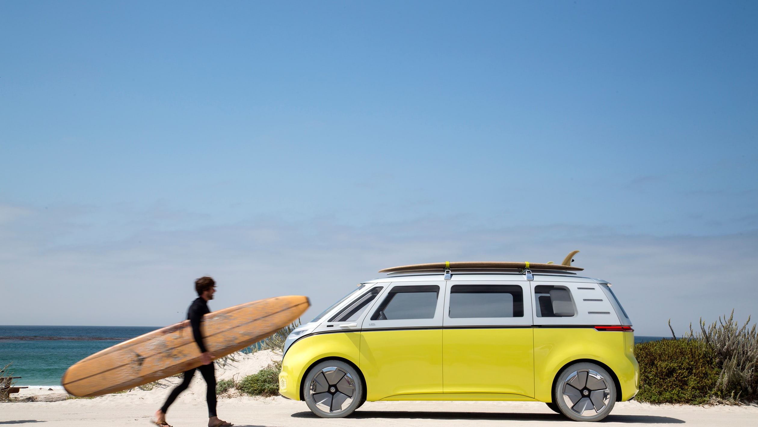 Volkswagen I.D. Buzz Microbus Concept 2 - Volkswagen's electric ID.Buzz van ready for make debut in 2022