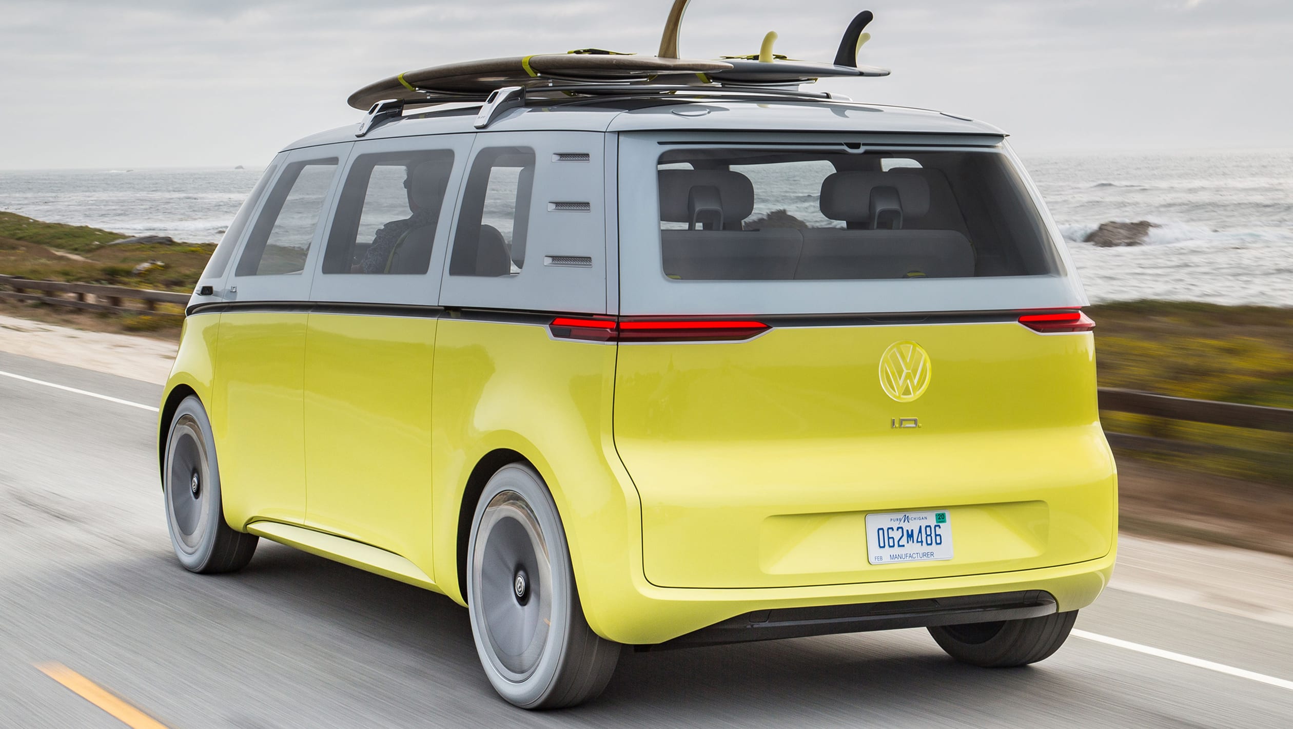 Volkswagen I.D. Buzz Microbus Concept 4 - Volkswagen's electric ID.Buzz van ready for make debut in 2022