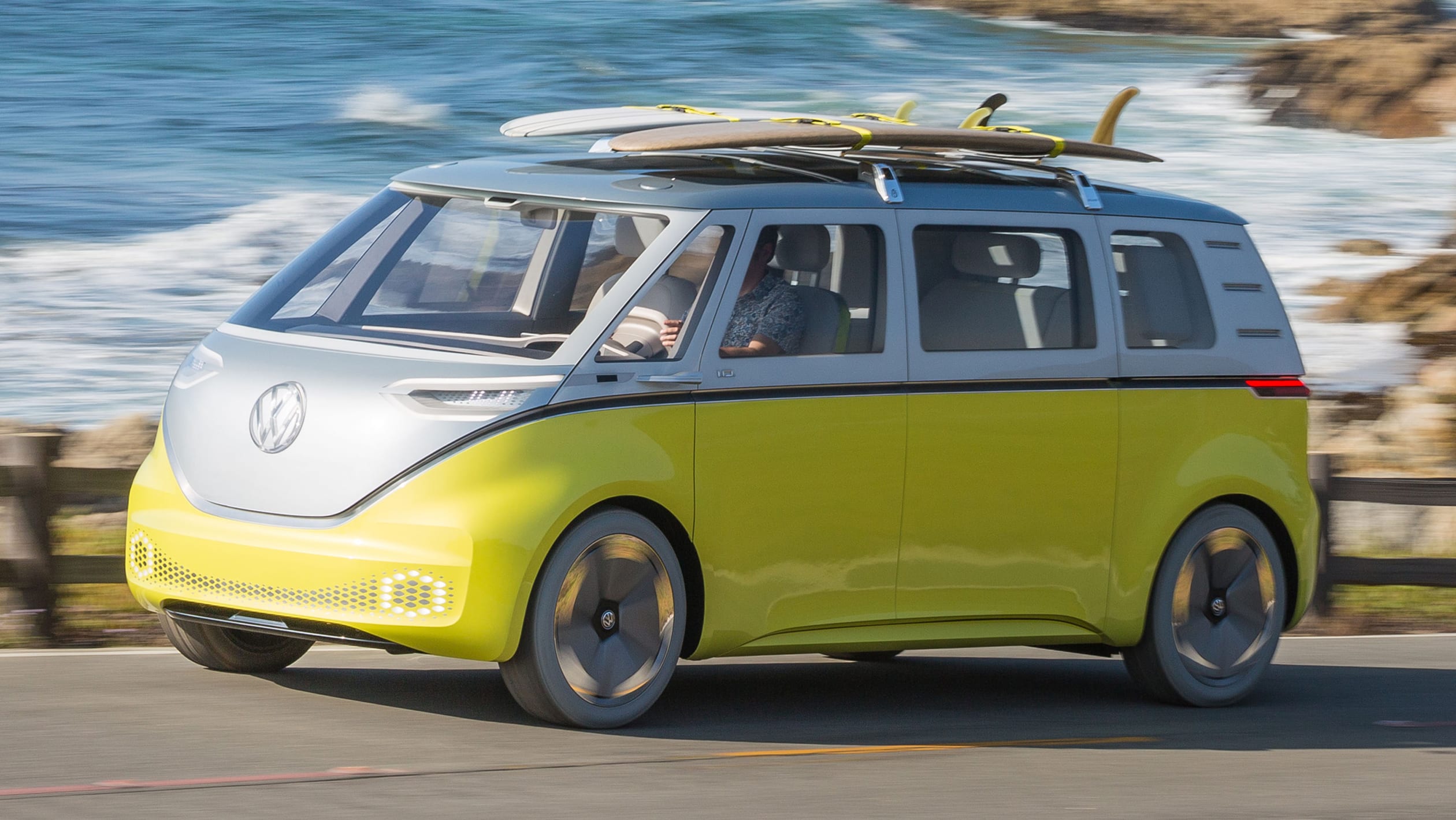 Volkswagen I.D. Buzz Microbus Concept 5 - Volkswagen's electric ID.Buzz van ready for make debut in 2022