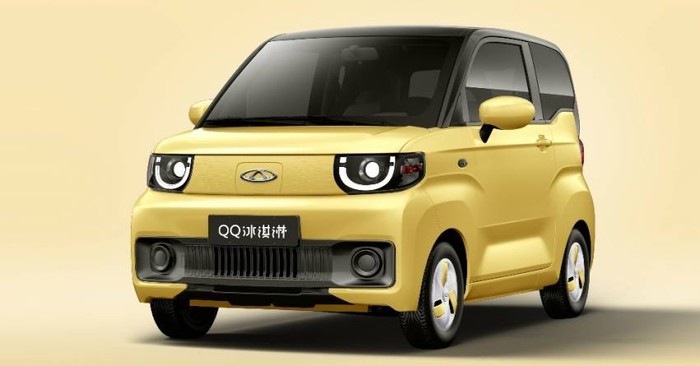 chery qq ice cream - Chery QQ Ice Cream, Cute Electric Car to Compete Wuling Mini EV