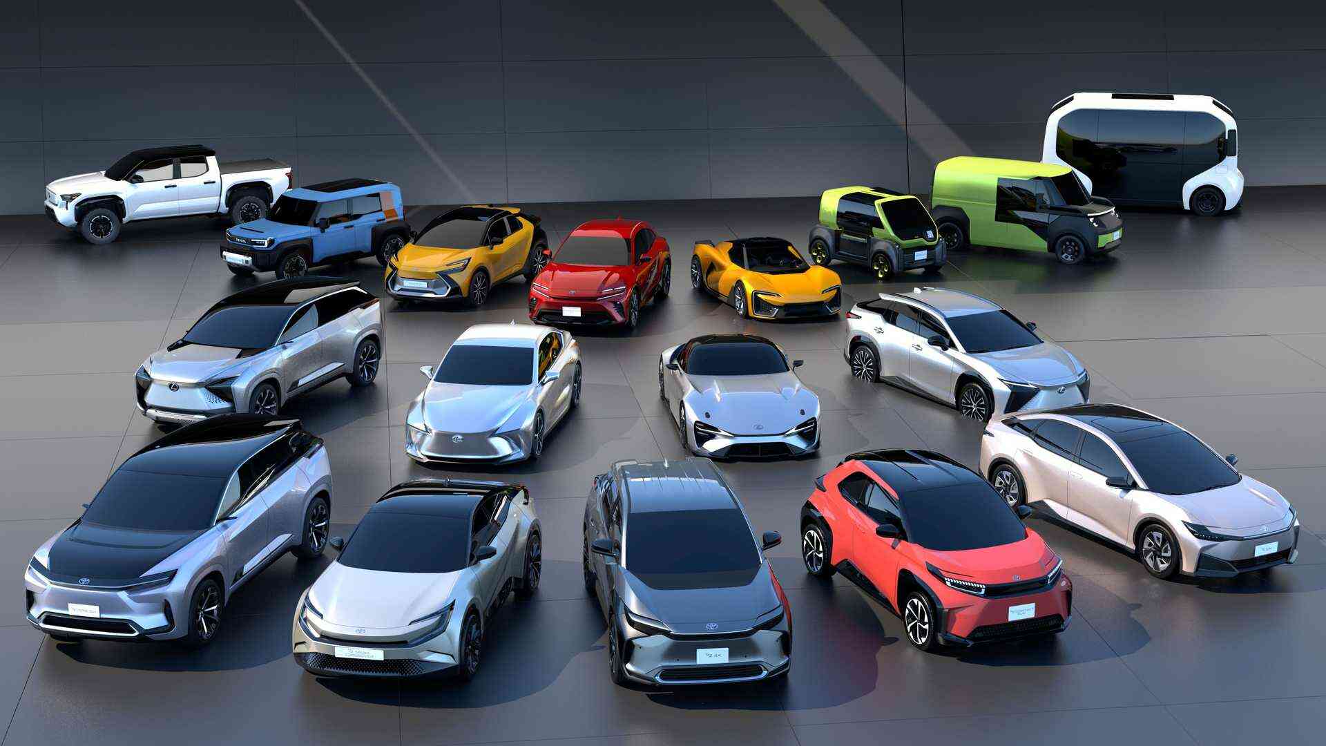 toyota lexus ev insideevs optimized - 16 EV concept car for 2030 Toyota electric plan - Photos Gallery
