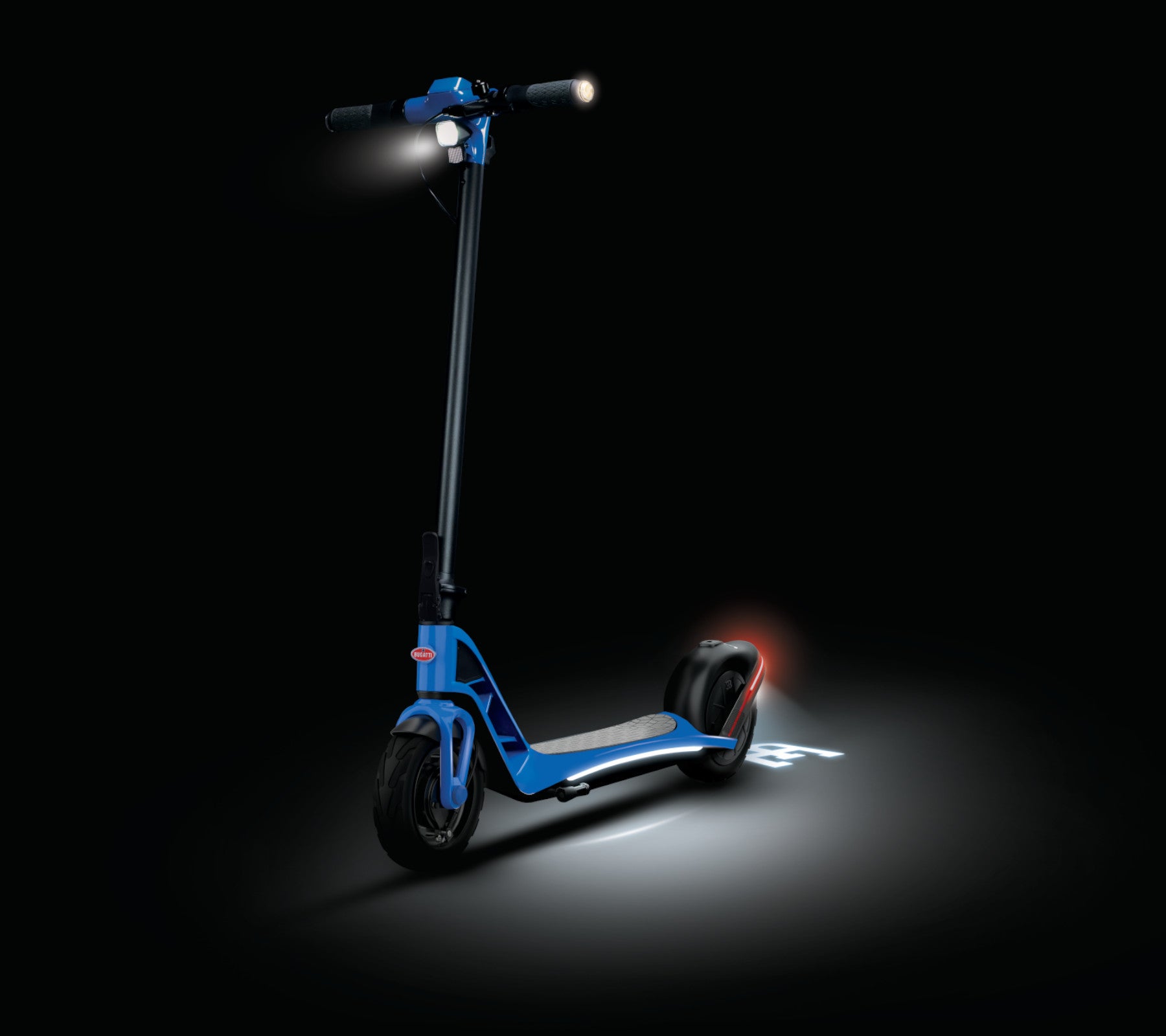 Bugatti Scooter 2 - Bugatti's first electric vehicle has 0,94 HP, Top Speed 18.5 MPH, and range 22 miles