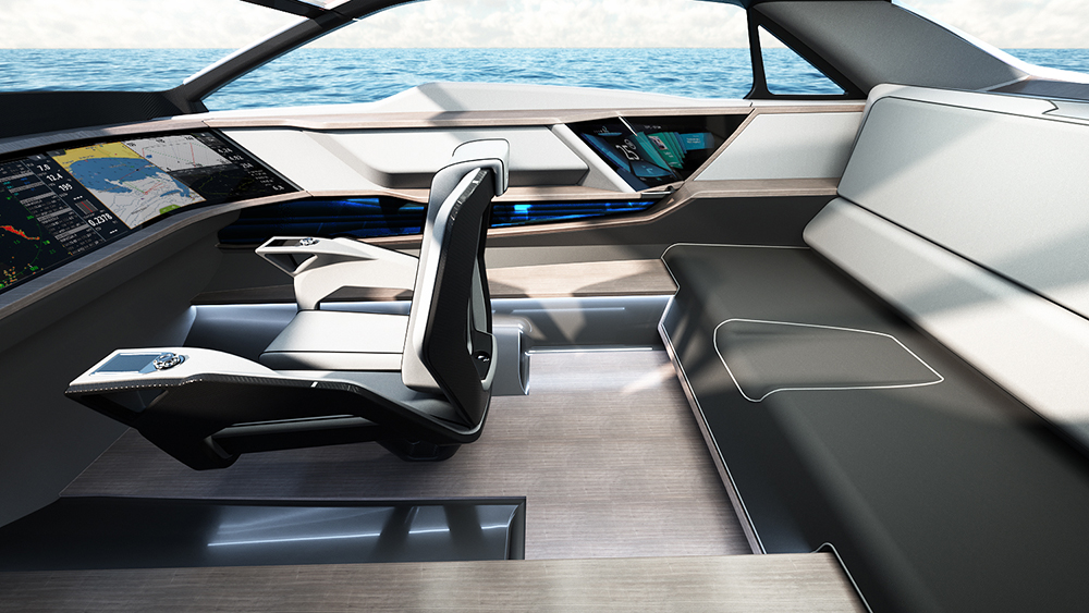 Future E electric yacht concept photos gallery 1 - Future-E : electric yacht concept with futuristic design