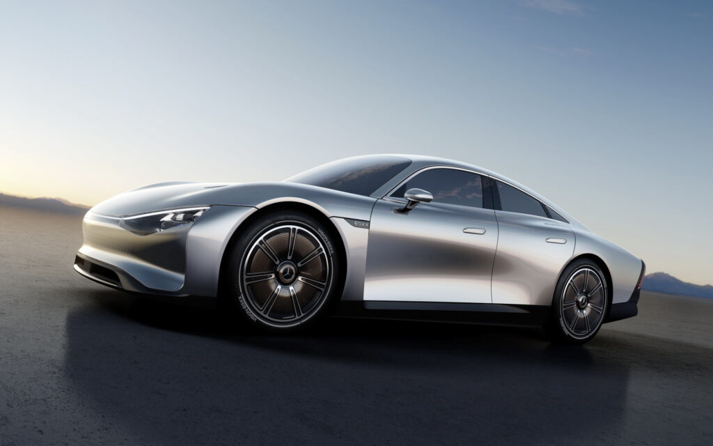 Mercedes readies network of plants to manufacture electric vehicles VISION VISION EQXX