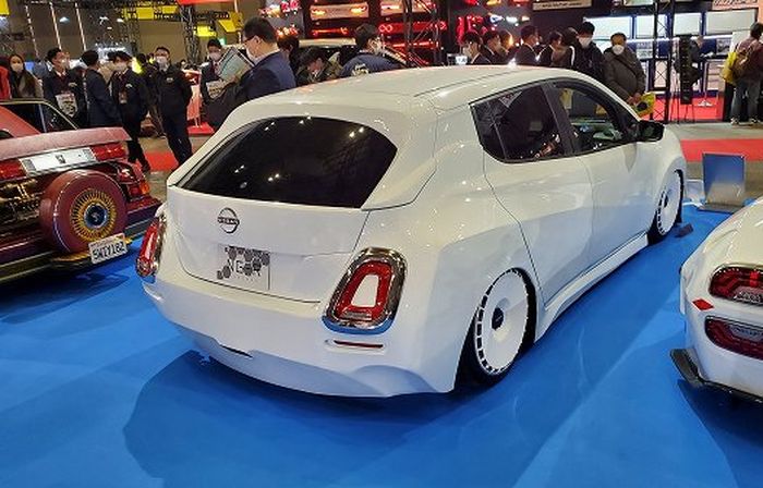 NGR Concept 1 - NGR Concept, Nissan Leaf with next-generation retrofuturism style