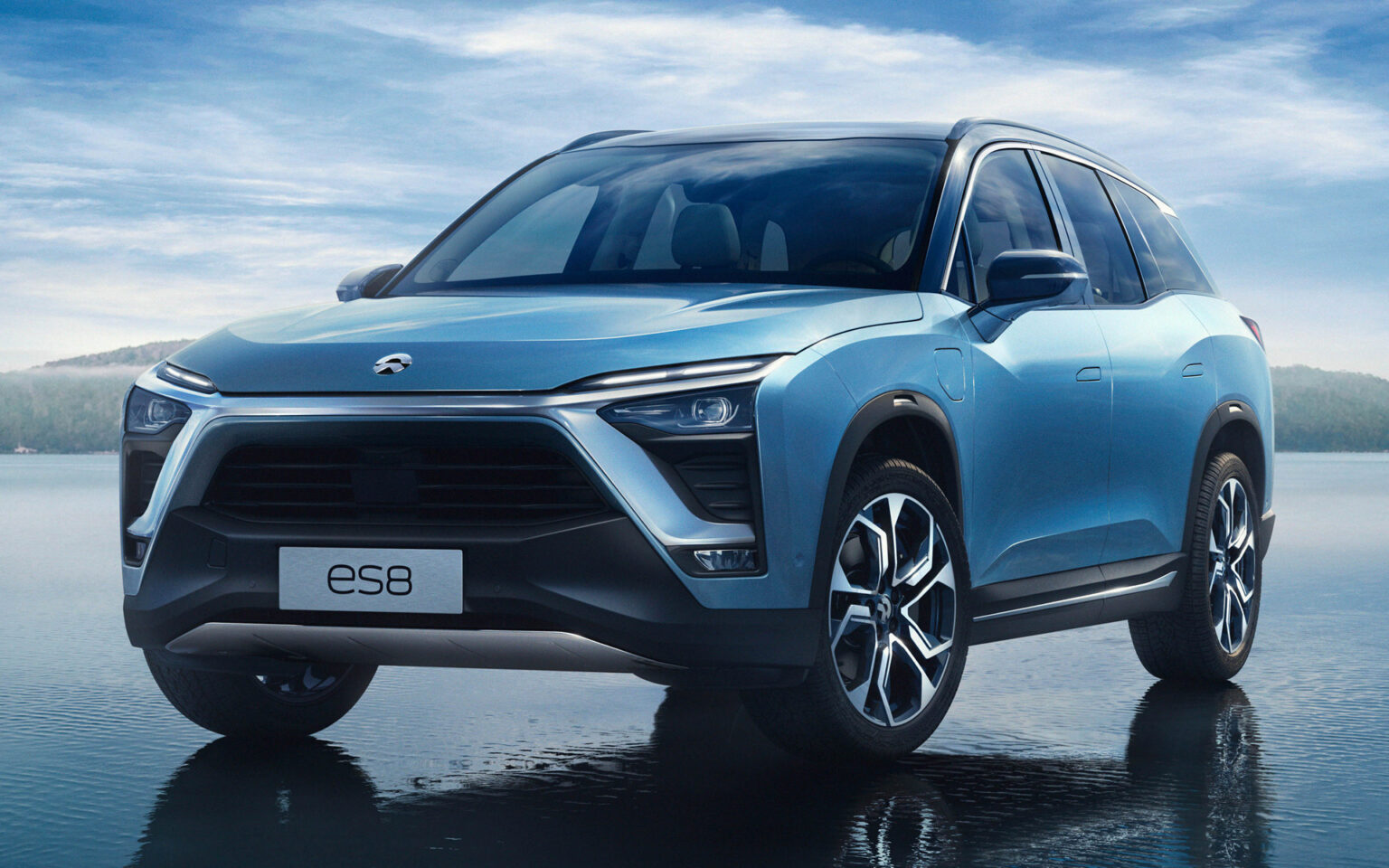 NIO introduced Europe first battery swap station located in Norway NIO ES8