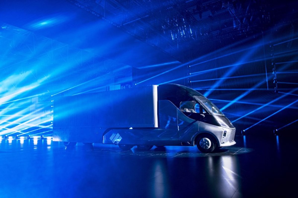 Pininfarina Xingtu 2 - Pininfarina Xingtu - heavy duty electric autonomous truck with aerodynamic design