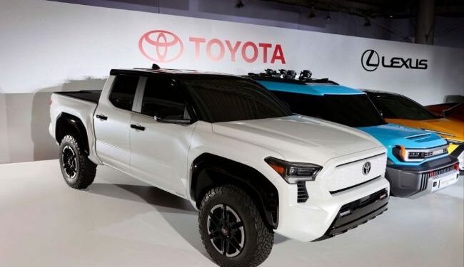 Toyota Tundra EV Pick Up 2 650x375 - Toyota Prepares Full Electric Powered Pick Up, ready to become a serious challenger to the F-150 Lighting and Cybertruck