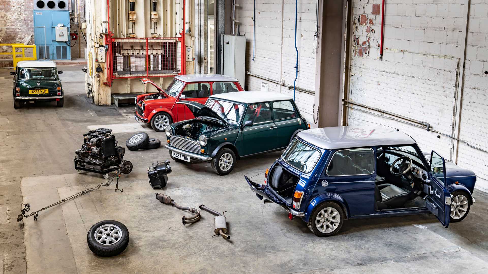 mini recharged 1 - Mini offers electric conversion for classic models