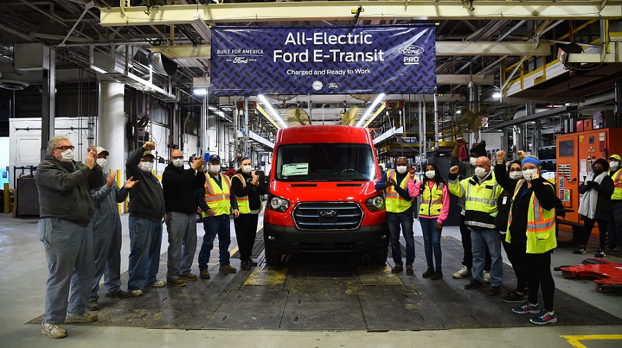 E Transit electric van 3 - Ford ready to deliver E-Transit electric van to customers