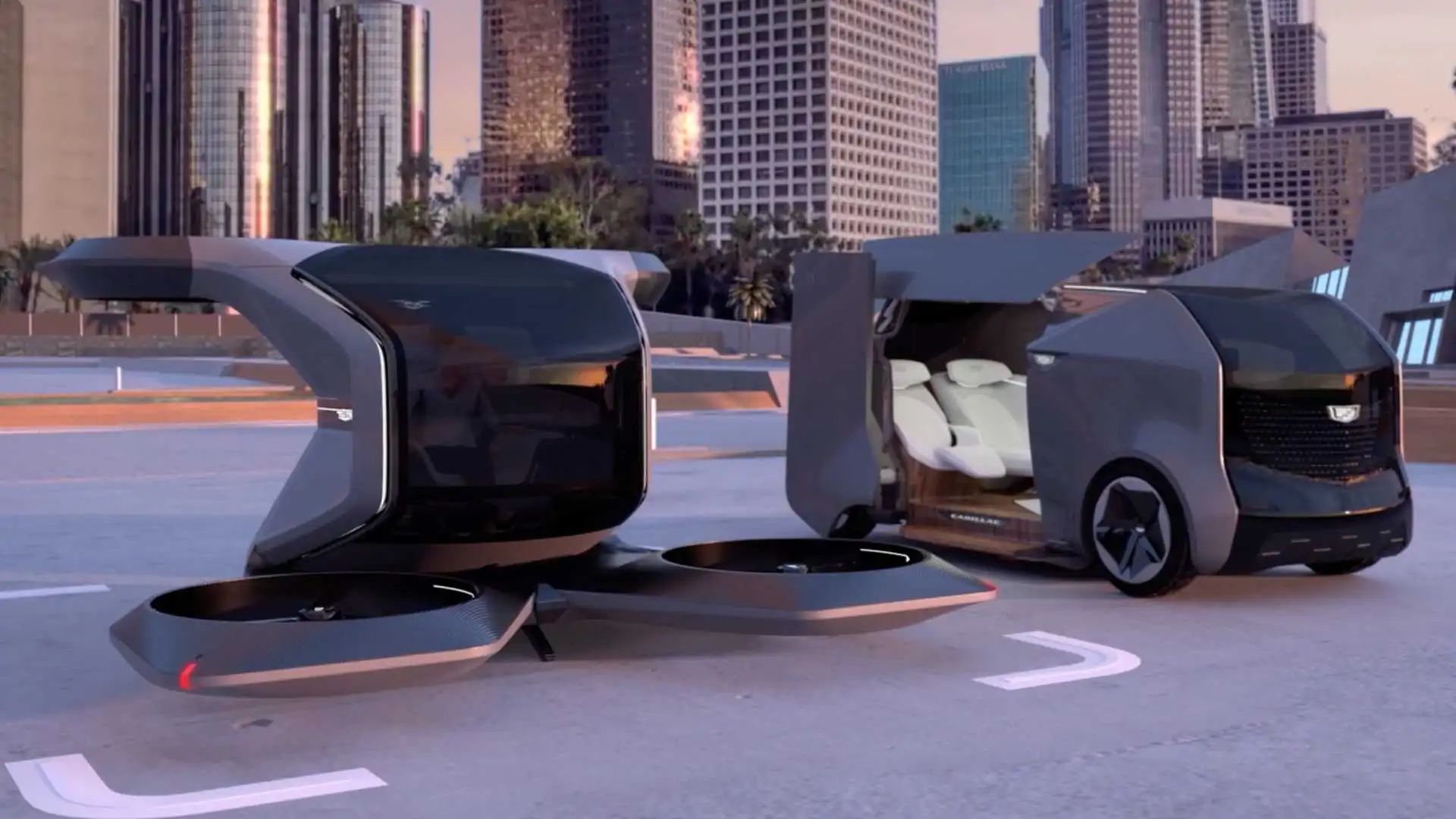 InnerSpace Concept 2 - Cadillac releases autonomous electric vehicles concept
