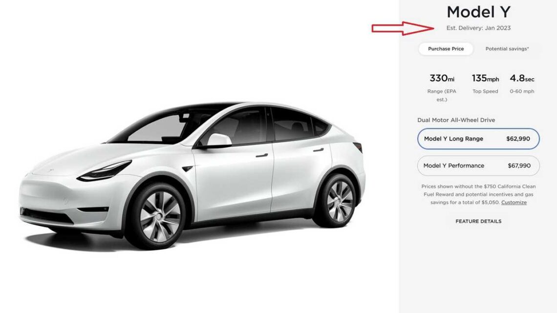 EntryLevel Tesla Model Y will be delivery In January 2023 EVMagz