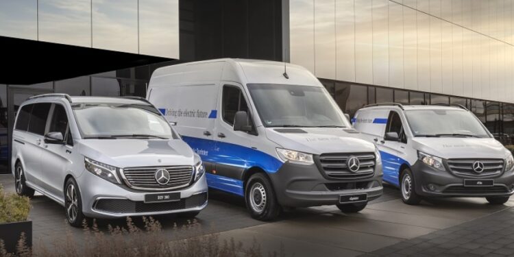 Mercedes Vans 1 750x375 - Mercedes‑Benz Vans delivers 14,700 electric vans in 2022, up 15% year-on-year