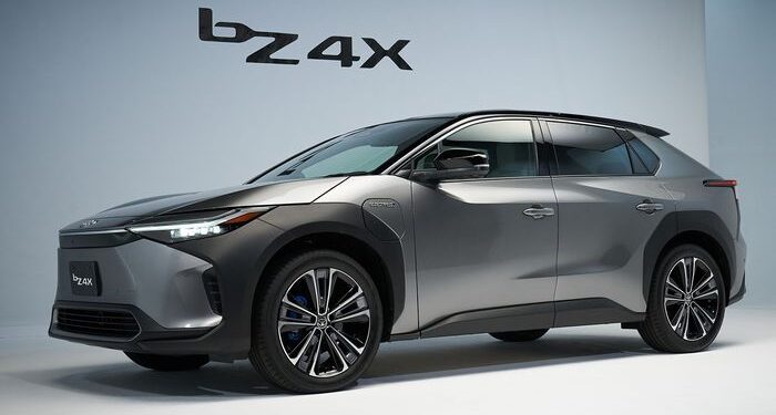 Toyota Setting A Sales Target Of 10000 Units For The Bz4x Electric Suv