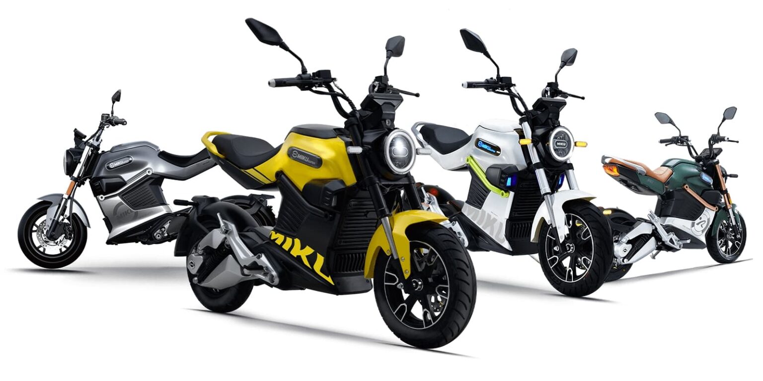 Sunra Miku Super electric motorcycle : Specifications, Range, and Price