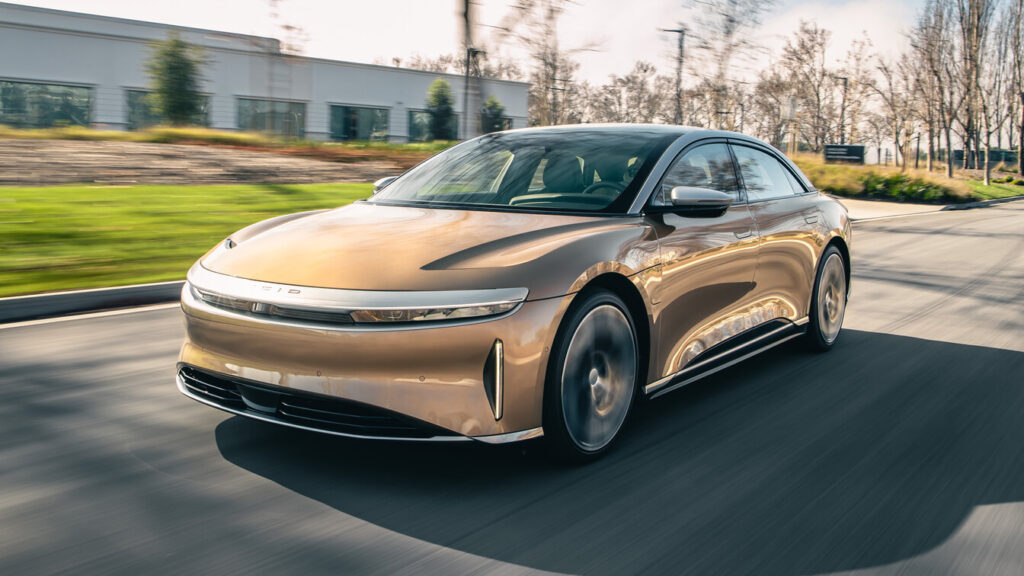 Lucid Raises Price of Lucid Air Electric Sedan by 13 Percent Due to Supply Chain Problems