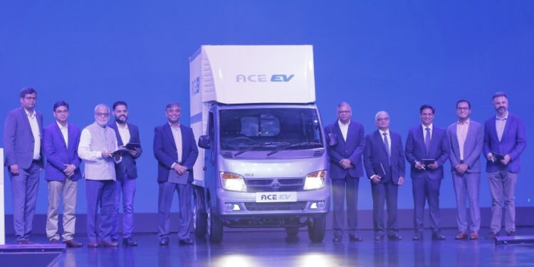 ACE EV 1 750x375 - Tata Motors Launches Ace EV Commercial Vehicle, range up to 154 km