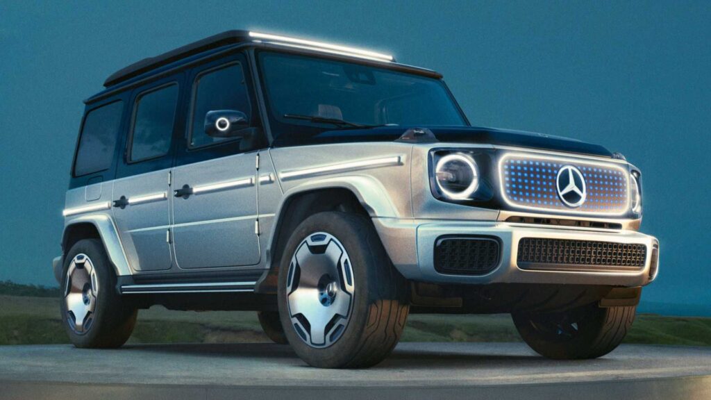 Mercedes-Benz G-Class EV will available with silicon-based battery technology