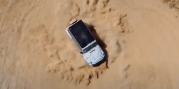 Mercedes teases Rivian style tank turns from upcoming EQG electric SUV 360x180 - Watch The Mercedes-Benz EQG the electric G-Class performs tank turn