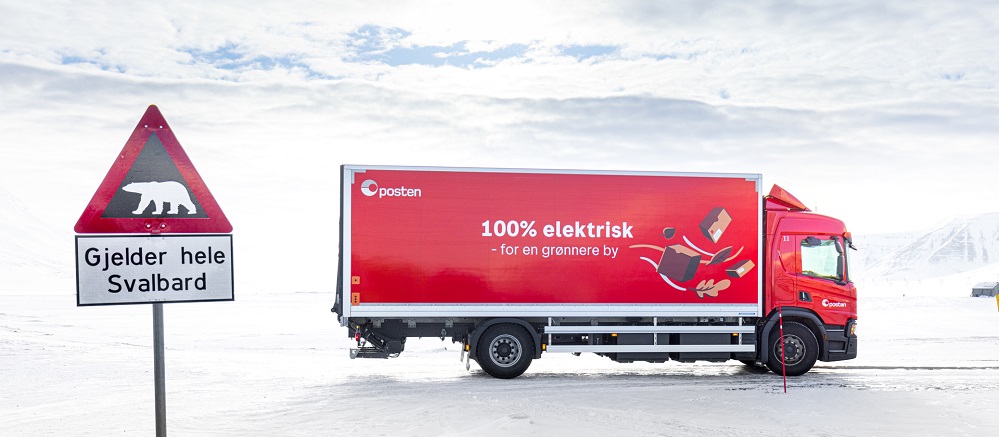 Scania Electric Truck 1 - Scania Electric Truck Operates in the World's Northernmost Arctic Region