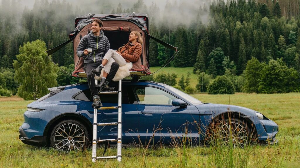 Porsche Offering Camping Trips with Taycan Turbo S Cross Turismo