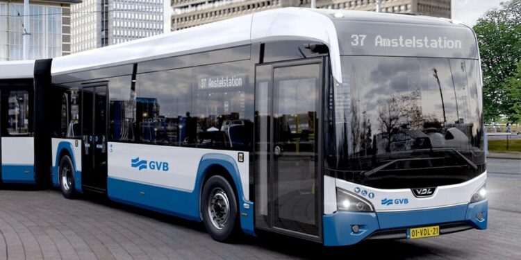VDL Bus & Coach receives order for 84 Electric Buses from GVB Amsterdam