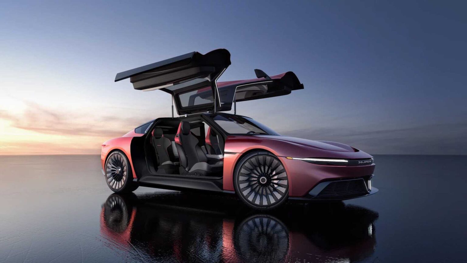 DeLorean Alpha5 debuts as electric coupe with 483 km Of Range