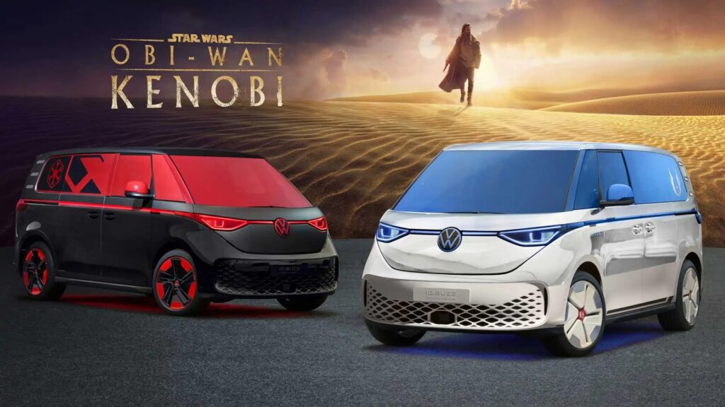 Volkswagen reveals ID. Buzz with “Obi-Wan Kenobi” and “Darth Vader” livery