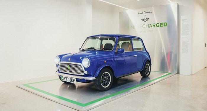 Classic Mini Electric 700x375 - This 1998 classic MINI turns emission-free after receives 96-horsepower electric motor