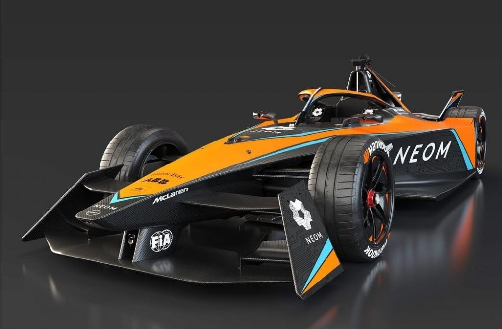 Neom McLaren 3 1024x672 - NEOM becomes the title partner of the McLaren Formula E and Extreme E racing teams