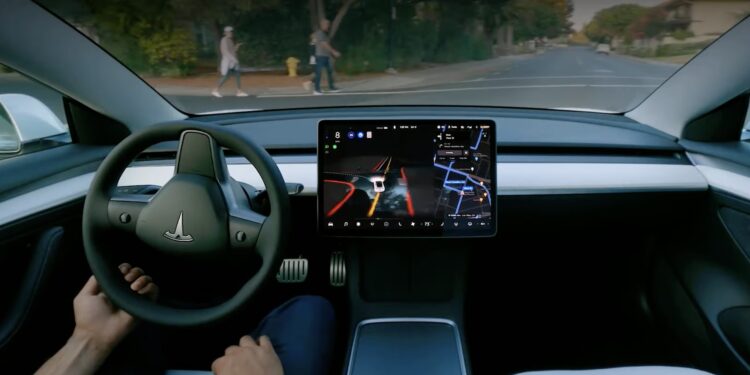 Tesla Full Self Driving Beta 750x375 - Tesla FSD Beta Version 10.13 will handle roads with zero map data, Elon Musk says