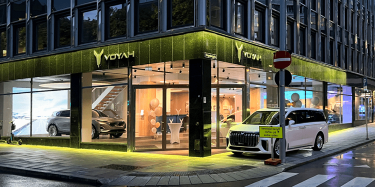 Voyah Norway Showroom 750x375 - Voyah opens first showroom outside China in Oslo