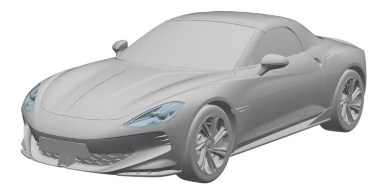 alleged patent drawings for mg electric sports car 100844562 l 750x375 - MG Cyberster EV Production Design leaked in patent images