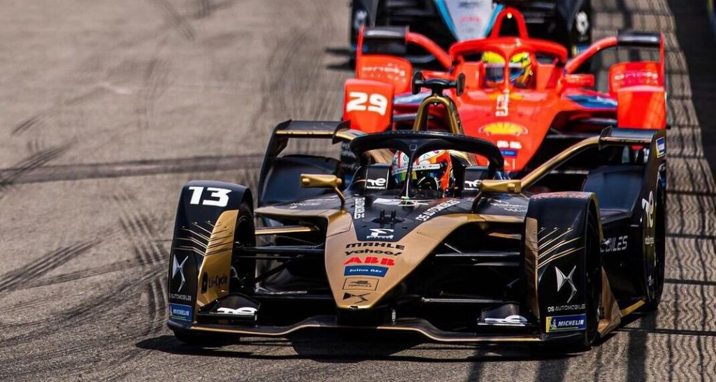 Antonio Felix Da Costa wins ahead of Stoffel Vandoorne and Mitch Evans at New York City E-Prix II