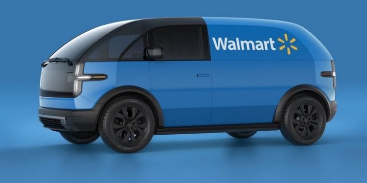 Canoo Walmart 1 750x375 - Walmart to purchase 4,500 Canoo EVs to electrify deliveries fleets