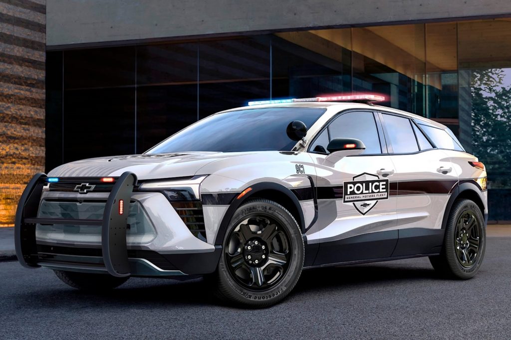 Chevrolet to offer Blazer EV for police fleets in 2024