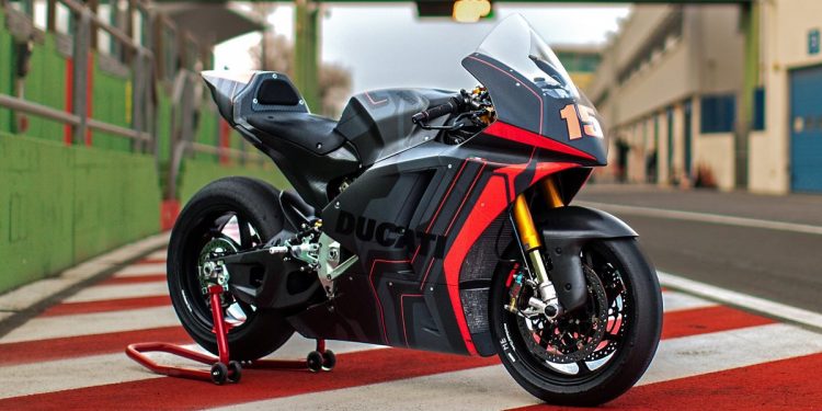 Ducati MotoE V21L Prototype 5 750x375 - Ducati introduces V21L as MotoE 2023 racing motorcycle