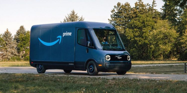 Rivian Amazon Electric Delivery Van