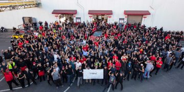 Tesla celebrates a milestone of 2 millionth EVs produced at The Fremont Factory